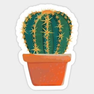 Cute Cactus Plant Sticker
